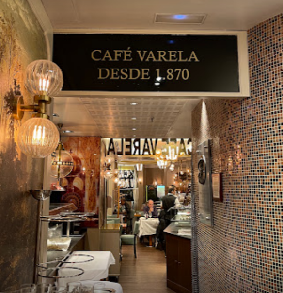 cafe varela madriddecorado iluminado dajor