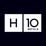 LOGO CADENA HOTELES H10 CON ILUMINACIÓN DAJOR