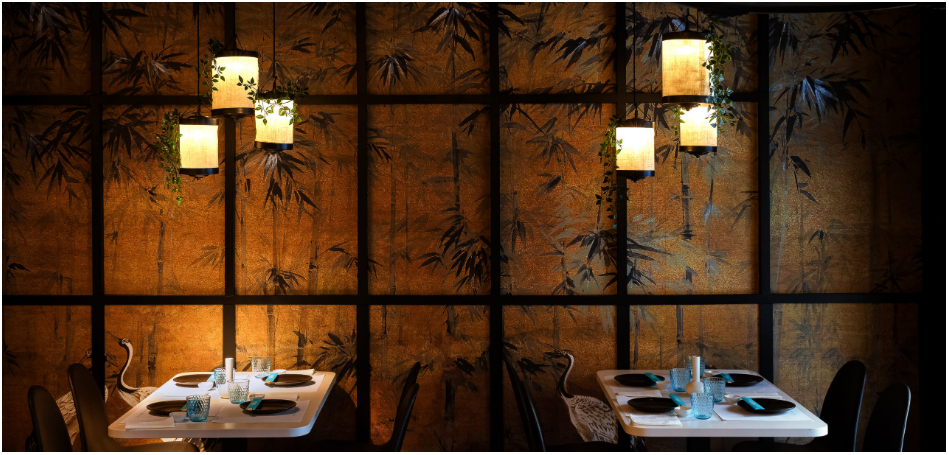 pantallas para lamparas restaurantes luz vintage