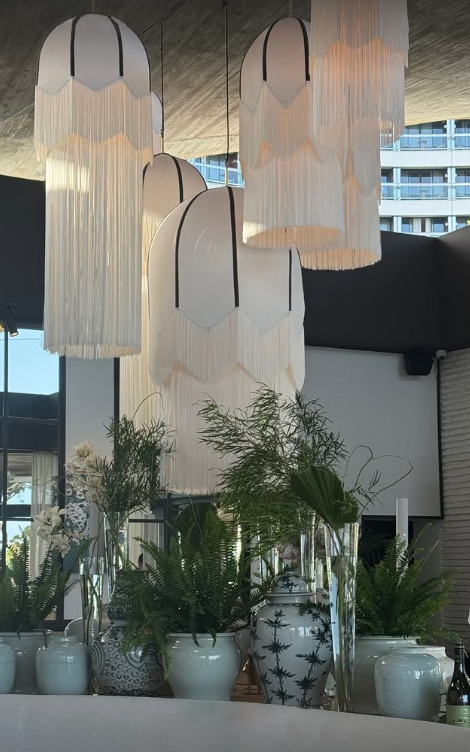 Lámparas de techo grandes para centro de restaurante