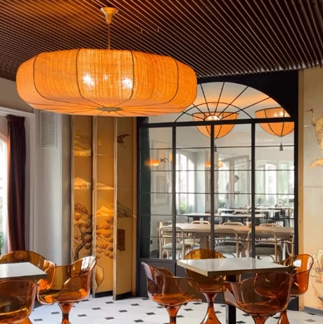 iluminacion para restaurante en el hotel reina victoria de valencia
