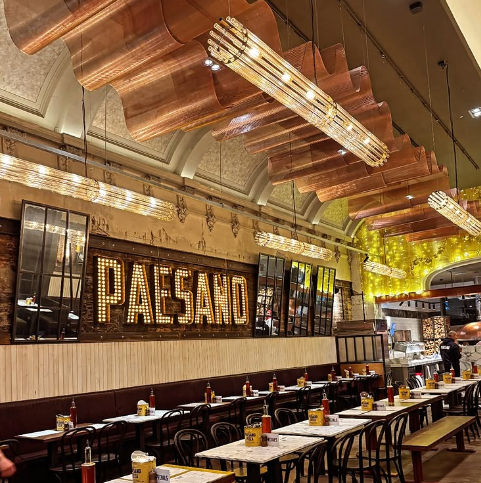 lamparas colgantes diseño a medida por dajor para pizzeria