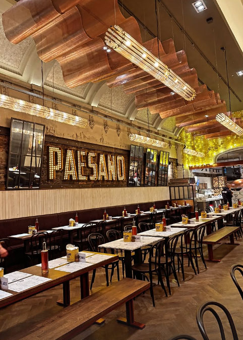 lamparas colgantes diseño a medida por dajor para pizzeria