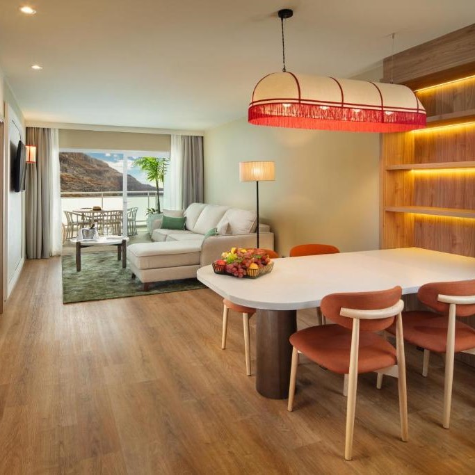 lampara colgante habitaciones hotel de lujo