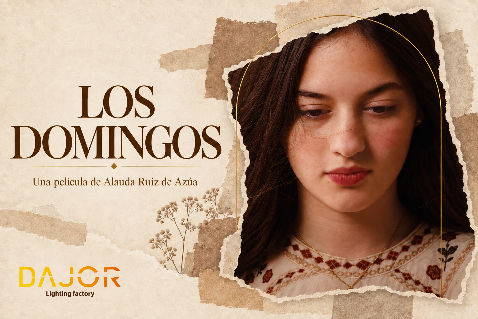 DAJOR colabora en la iluminación de la película Los Domingos de Alauda Ruiz de Azúa.